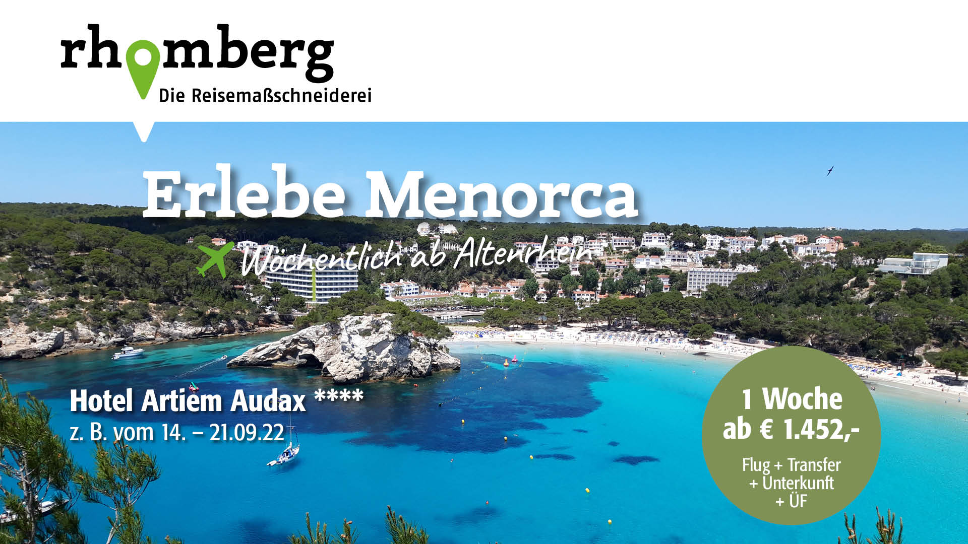 Menorca ab Altenrhein